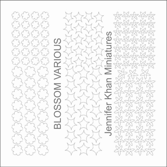 Blossom Various 1 Laser Cut Flower Sheets