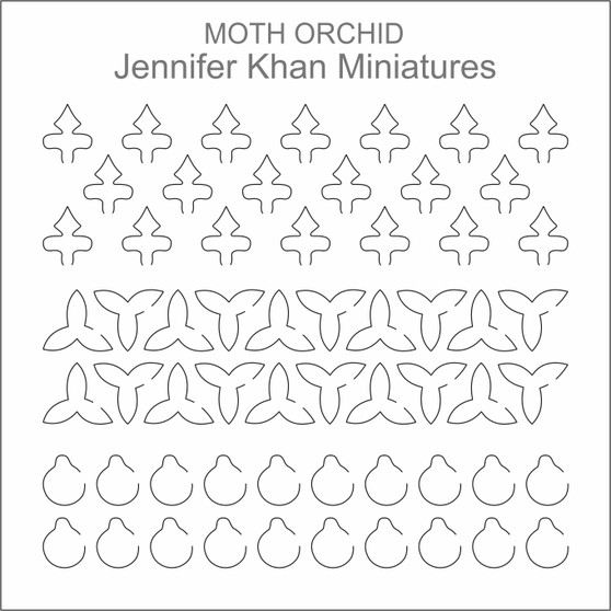 Moth Orchis Laser Cut Flower Sheets