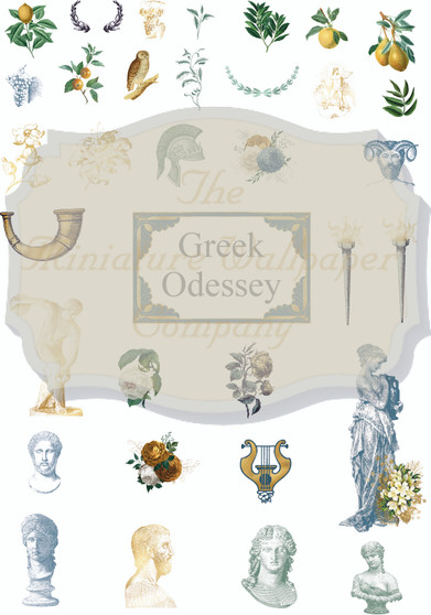 Greek Odessey Decals - A4 Paper