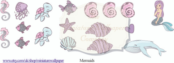 Mermaid Decals