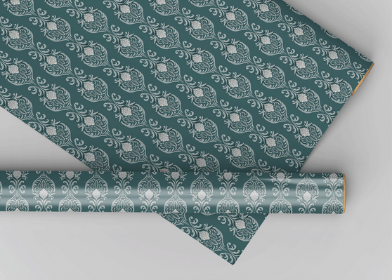 Victoiran Lacey Dollhouse Wallpaper - All Scales Available - Material Choices - Dollhouse Ceiling - Miniature Ceiling