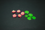 MTO - 5 Lotus and Lily Pads ~ Dolls House Miniatures ~ 12th Scale ~ Cold Porcelain Flowers-Miniature Flower- Jennifer Khan