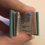 Miniature Book - Set of Miniature Pet Book for Dog - 1:12 scale miniature