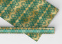 Victorian Lace Gold and Teal