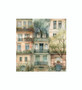Paris Apartments Dollhouse Wallpaper
