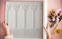 Victorian Gothic Wall Design - All Scales Available - Self Adhesive or Fabric