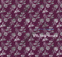 Silver Florals Dollhouse Miniature Wallpaper - All Scales Available - Self Adhesive And Fabrics - Miniature