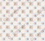 Vitia Floral Tiles Luxury Miniature Wallpaper - Dollhouse Wallpaper