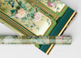 Tera Botanical Wall Design Dollhouse Miniature Wallpaper - All Scales Available - Self Adhesive And Fabrics - Miniature