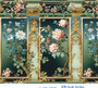 Vale Botanical Design Dollhouse Miniature Wallpaper - All Scales Available - Self Adhesive And Fabrics - Miniature