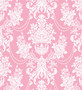 Pink Patty - Dollhouse Miniature Wallpaper - All Scales Available - Papers, Self Adhesive And Fabrics