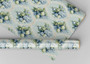 Blue Hydrangea Dollhouse Miniature Wallpaper - All Scales Available - Self Adhesive And Fabrics - Miniature