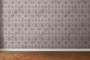 Breeanna Bows Sweet Dollhouse Miniature Wallpaper - All Scales Available - Self Adhesive And Fabrics - Miniature