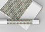 Banana Tree Central Dollhouse Miniature Wallpaper - All Scales Available - Self Adhesive And Fabrics - Miniature