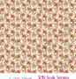 Tiger Lily Tangle Dollhouse Miniature Wallpaper - All Scales Available - Self Adhesive And Fabrics - Miniature