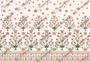 Dollhouse Miniature Wallpaper  - Blossom Trees & Border - All Scales Available - Self Adhesive And Fabrics - Miniature