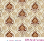Elwyn Classic Dollhouse Miniature Wallpaper - All Scales Available - Self Adhesive And Fabrics - Miniature