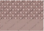 Palazzo Garden Red Duo Dollhouse Miniature Wallpaper - All Scales Available - Self Adhesive And Fabrics - Miniature