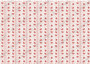 Christmas Ribbons Dollhouse Miniature Wallpaper - All Scales Available - Self Adhesive And Fabrics - Miniature