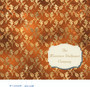 Gold And Copper Vines - Luxury Dollhouse Miniature Wallpaper - All Scales Available - Papers, Self Adhesive And Fabrics