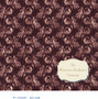 Rose Gold Roses Dark - Luxury Dollhouse Miniature Wallpaper - All Scales Available - Papers, Self Adhesive And Fabrics