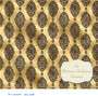 Blanche Golden - Luxury Dollhouse Miniature Wallpaper - All Scales Available - Papers, Self Adhesive And Fabrics