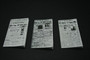 Miniature Newspaper 6 -Set of 3 news paper - 1:12 scale miniature