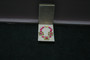 Necklace Display 18 - Single  - Gold & Pink Dimond -  1:12 scale miniature