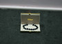 Necklace Display 21 - Single  - Gold & Black Stones -  1:12 scale miniature