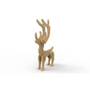 Miniature Christmas Reindeer -Dolls House ~ 1/6th Scale ~ Laser Cut Kit