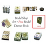 Bridal Shop Set ~ Dolls House Miniature ~ 12th Scale