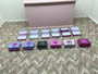 Set of 8 Bespoke Shoe Boxes ~ Dolls House Miniature ~ 12th Scale