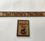 Birch Custom Engraved Shop Sign - Dolls house sign - Dolls house miniature -12th Scale
