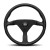 Montecarlo Steering Wheel 350 mm - Black Leather/Black Stitch/Black Spokes Montecarlo Steering Wheel 350 mm - Black Leather/Black Stitch/Black Spokes
