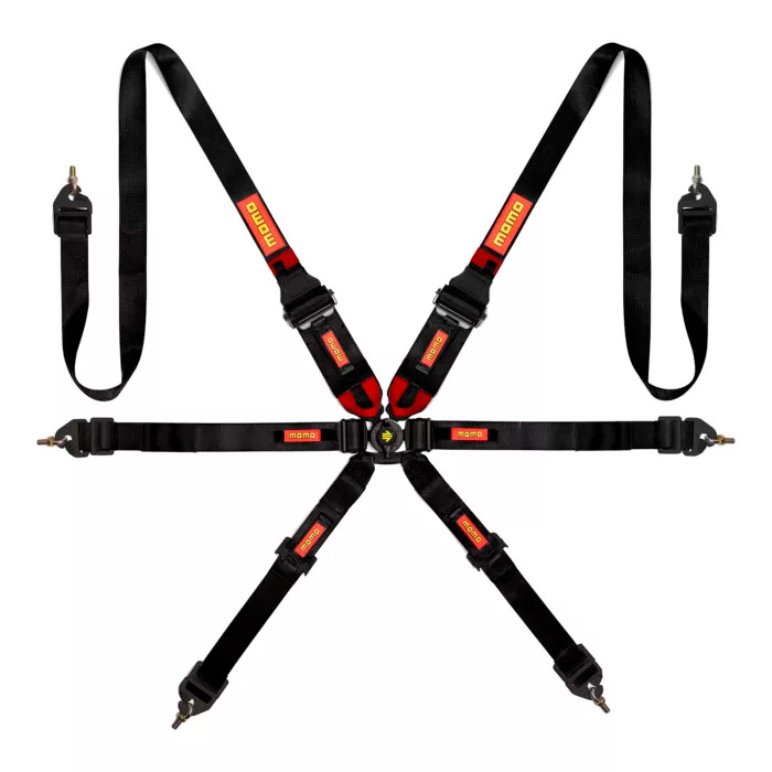 MOMO Motorsport SR6 Camlock 6pt Clip In Restraint