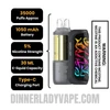 Clear Dinner Lady Snap Pro 35K Disposable Vape Kit Specifications
