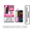Sour Pink Dust Dinner Lady Snap Pro 35K Disposable Vape Kit With Package Box