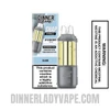 Clear Dinner Lady Snap Pro 35K Disposable Vape Pod With Package Box