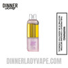 Clear Pink Dinner Lady Snap Pro 35K Disposable Vape Pod