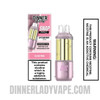 Clear Pink Dinner Lady Snap Pro 35K Disposable Vape Pod With Package Box