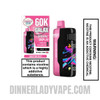Sour Pink Dust Dinner Lady Galax 60K Disposable Vape With Package Box