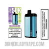 Berry Cherry Lime x Lime Berry Orange Dinner Lady 50K Disposable Vape  With Package Box