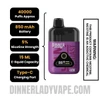 Jam On Toast Dinner Lady Desserts 40K Disposable Vape Specifications