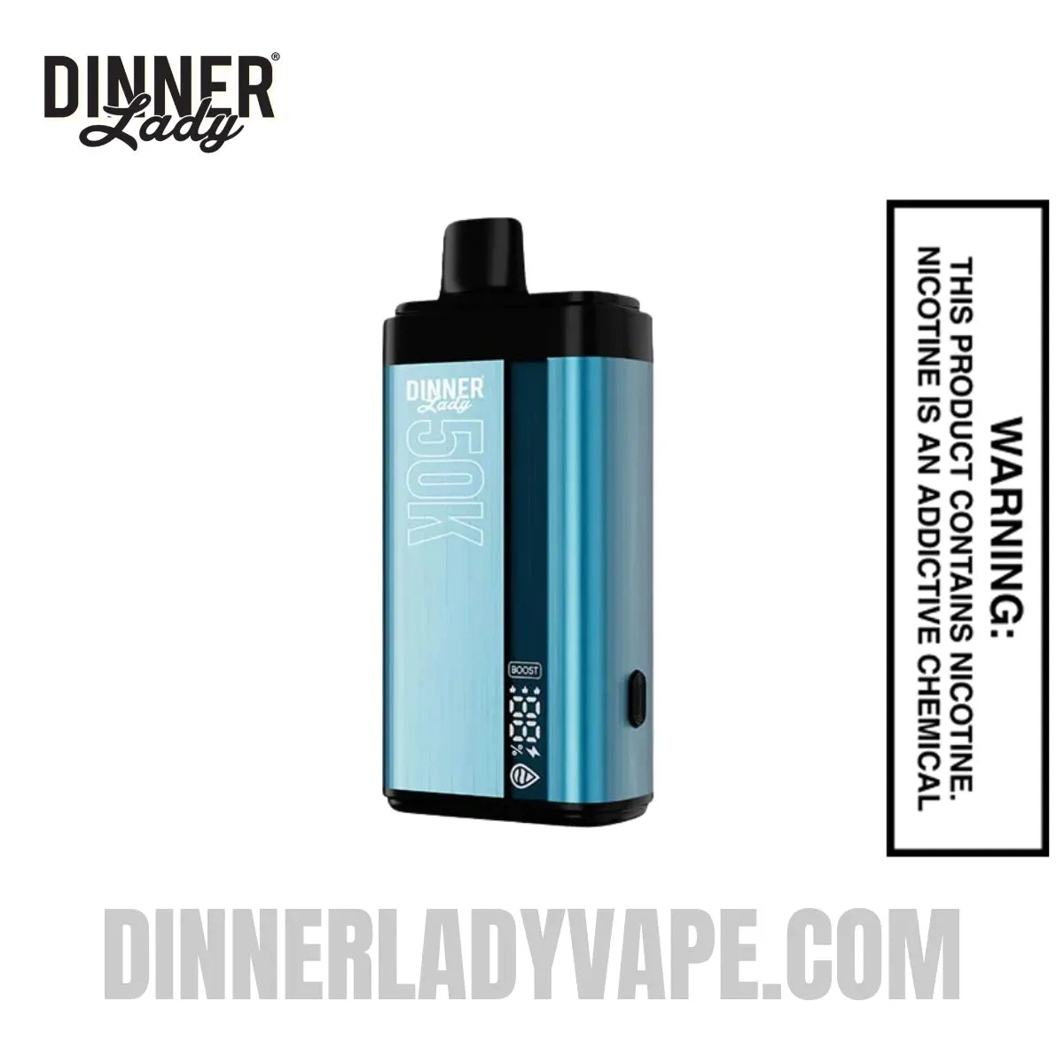 Clear X Clear Pink Dinner Lady 50K Disposable Vape