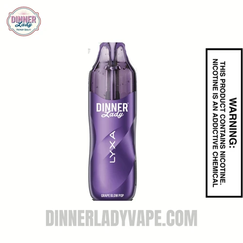 Grape Blow Pop Dinner Lady LYXA 30K Disposable Vape