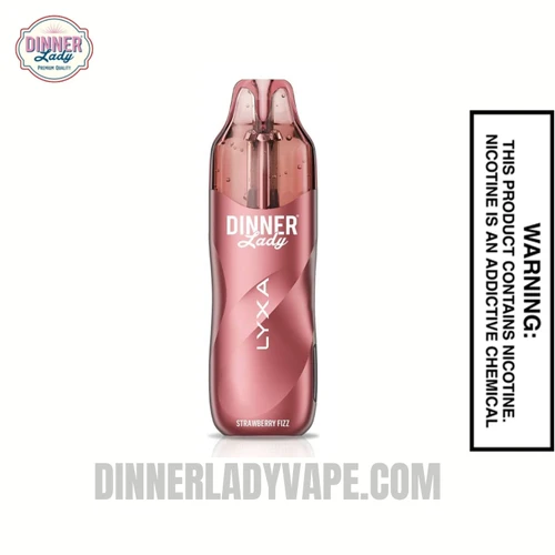 Strawberry Fizz Dinner Lady LYXA 30K Disposable Vape