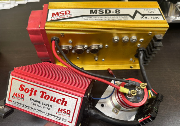 MSD 8 IGNITION BOX W/ REV LIMIT BOX