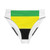 Recycled high-waisted bikini bottom/jamdown bikini