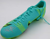 Mason Mount Autographed Teal Nike Mercurial Cleat Shoe Chelsea F.C. Size 9 Beckett BAS #K06308