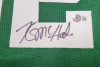 Boston Celtics Kevin McHale Autographed Green Jersey Beckett BAS Witness